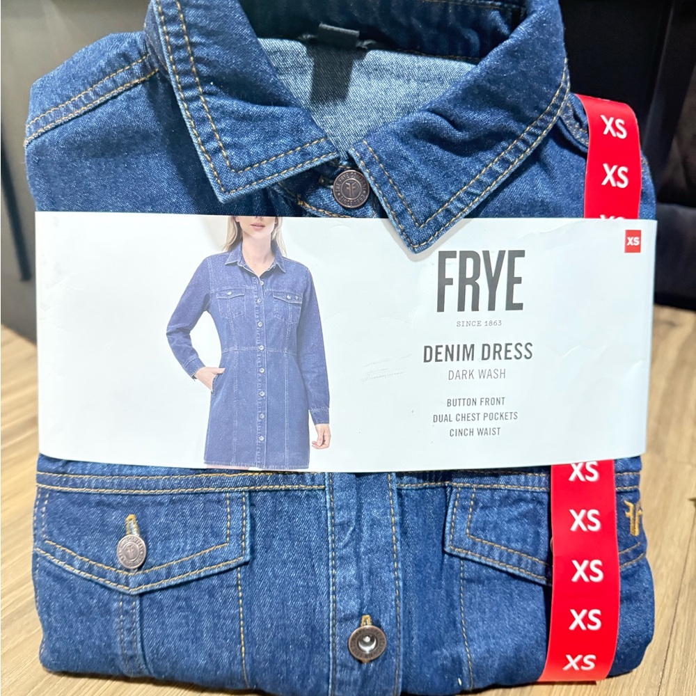Frye Women's Dark Wash Denim Dress